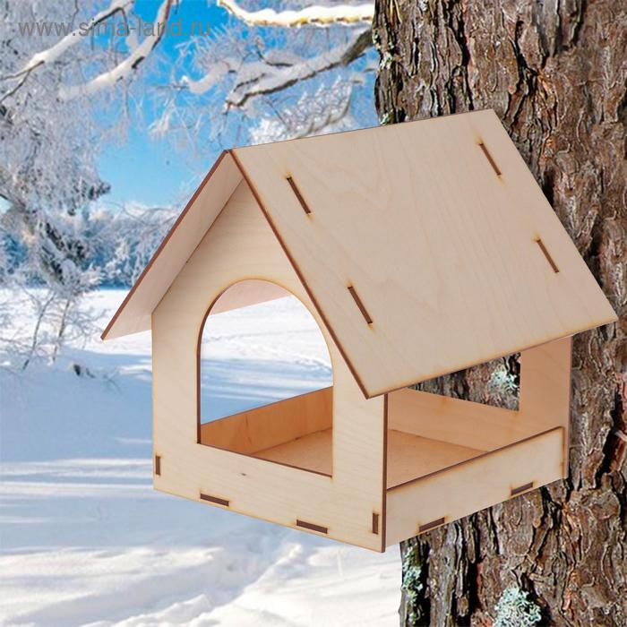 Kopмушка для птиц, 22 × 18 × 20 см - Фото 1