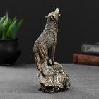 Фигурка полистоун «Волк», под бронзу, 10×11×20 см - Фото 3