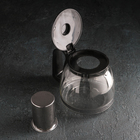Чайник для заваривания Sweet home 1250 мл, цвет чёрный - Фото 2