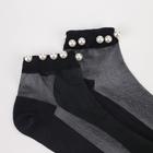 Носки женские, цвет чёрный, размер 23-25 (36-40) - Фото 2