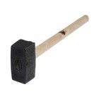 УЦЕНКА Кувалда литая ЛОМ, 4 кг, деревянная рукоятка - Фото 3