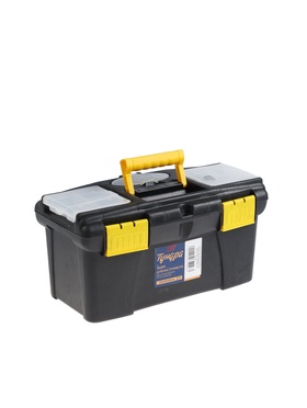 {{photo.Alt || photo.Description || 'УЦЕНКА Ящик для инструмента ТУНДРА, два органайзера, отсек для бит, 320×175×160 мм'}}