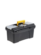 УЦЕНКА Ящик для инструмента ТУНДРА, два органайзера, отсек для бит, 320×175×160 мм 4965446