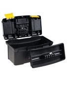УЦЕНКА Ящик для инструмента ТУНДРА, два органайзера, отсек для бит, 320×175×160 мм 4965446