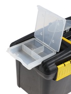 УЦЕНКА Ящик для инструмента ТУНДРА, два органайзера, отсек для бит, 320×175×160 мм 4965446