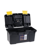 УЦЕНКА Ящик для инструмента ТУНДРА, два органайзера, отсек для бит, 320 х 175 х 160 мм - Фото 3