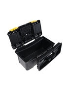 УЦЕНКА Ящик для инструмента ТУНДРА, два органайзера, отсек для бит, 320 х 175 х 160 мм - Фото 5