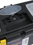 УЦЕНКА Ящик для инструмента ТУНДРА, два органайзера, отсек для бит, 320 х 175 х 160 мм - Фото 9