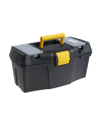 УЦЕНКА Ящик для инструмента ТУНДРА, два органайзера, 410×220×190 мм