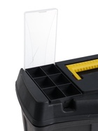 УЦЕНКА Ящик для инструмента ТУНДРА, два органайзера, 410×220×190 мм - Фото 9