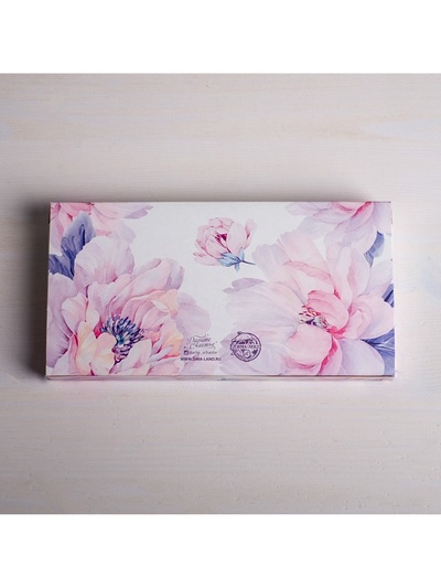 Коробка для шоколада, кондитерская упаковка с окном, Sweet, 17.3×8.8×1.5 см