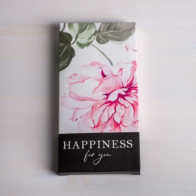 Коробка для шоколада, кондитерская упаковка «For you», 17.3 х 8.8 х 1.5 см