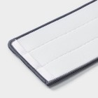 Насадка для швабры Доляна, на липучке, микрофибра, 32×12.5 см - Фото 5