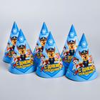 Посуда одноразовая бумажная для праздника «С днем рождения!», на 6 персон, Щенячий патруль - Фото 4