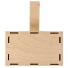 Деревянный скворечник - кормушка для птиц, закрытая - Фото 6