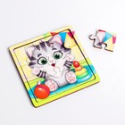 Пазл «Котёнок», 9 деталей - Фото 3