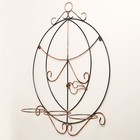 Подставка настенная "Клетка" большая на 3 цветка - Фото 2