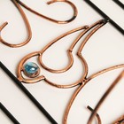 Подставка настенная "Клетка" малая на 1 цветок - Фото 3