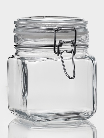 Банка для сыпучих продуктов Paşabahçe Cremlin, 740 мл, стекло, прозрачная