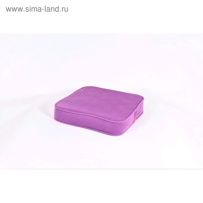 Подушка-пуф передвижной «Моби», размер 50 × 50 см, фиолетовый, велюр - Фото 1