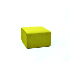 Пуф-модуль «Тетрис», размер 50 × 50 см, зелёный, велюр