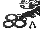 Вешалка 4-х местная «Котята», черная - фото 24332460