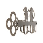 Вешалка 4-х местная «Мышата», цвет бронза - Фото 4