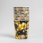 Стакан одноразовый бумажный «Черное золото», 250 мл - Фото 2