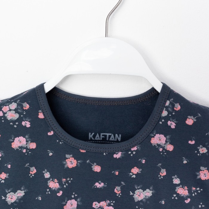 Платье для девочки KAFTAN "Kitten" р.30 (98-104), т. серый - фото 1927558619
