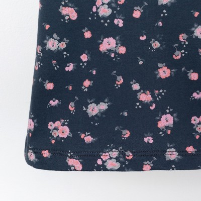 Платье для девочки KAFTAN Kitten, размер 34 (122-128 см), тёмно-серое