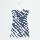 Платье для девочки KAFTAN "Safari" р.30 (98-104), чёрный/белый - Фото 6