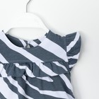 Платье для девочки KAFTAN "Safari" р.30 (98-104), чёрный/белый - Фото 8