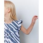 Платье для девочки KAFTAN "Safari" р.30 (98-104), чёрный/белый - Фото 2