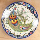 Ляган узбекский Риштанская Керамика «Павлин», d=42.5 см, синий - Фото 2