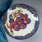 Ляган узбекский Риштанская Керамика «Павлин», d=42.5 см, синий - Фото 5