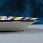 Селёдочница узбекская Риштанская Керамика, 24 см, разноцветная - Фото 2