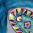 Селёдочница узбекская Риштанская Керамика, 24 см, разноцветная - Фото 3