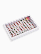 Кольцо «Выбражулька. Бантики и Вишня», эмаль, форма МИКС, цвет МИКС, безразмерное - Фото 4