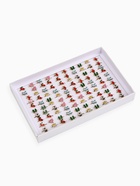 Кольцо «Выбражулька. Бантики и Вишня», эмаль, форма МИКС, цвет МИКС, безразмерное - Фото 3