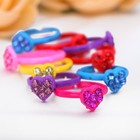 Кольцо «Сердечки», МИКС, безразмерное - Фото 1