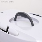 Переноска для животных до 12 кг «Пижон», 49×33×32 см, металлическая дверь, пластик, серая - Фото 5