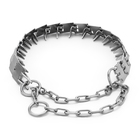 Ошейник строгий пластинчатый, цинк, 55 х 2,3 см - фото 24724361