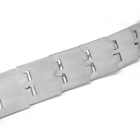 Ошейник строгий пластинчатый, цинк, 55 х 2,3 см - фото 24724365