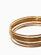 Браслет металл «Каркас» тонкая нить, набор 10 штук, цвет золото, 6.5 см - Фото 2