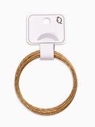 Браслет металл «Каркас» тонкая нить, набор 10 штук, цвет золото, 6.5 см - Фото 3