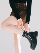 Браслеты металл «Каркас. Тонкая нить», набор 10 шт., цвет серебро, 6.5 см - Фото 2