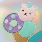 Рюкзак каркасный Hatber Ergonomic light 38 х 29 х 6, для девочки Sweet Cat, сиреневый - Фото 2