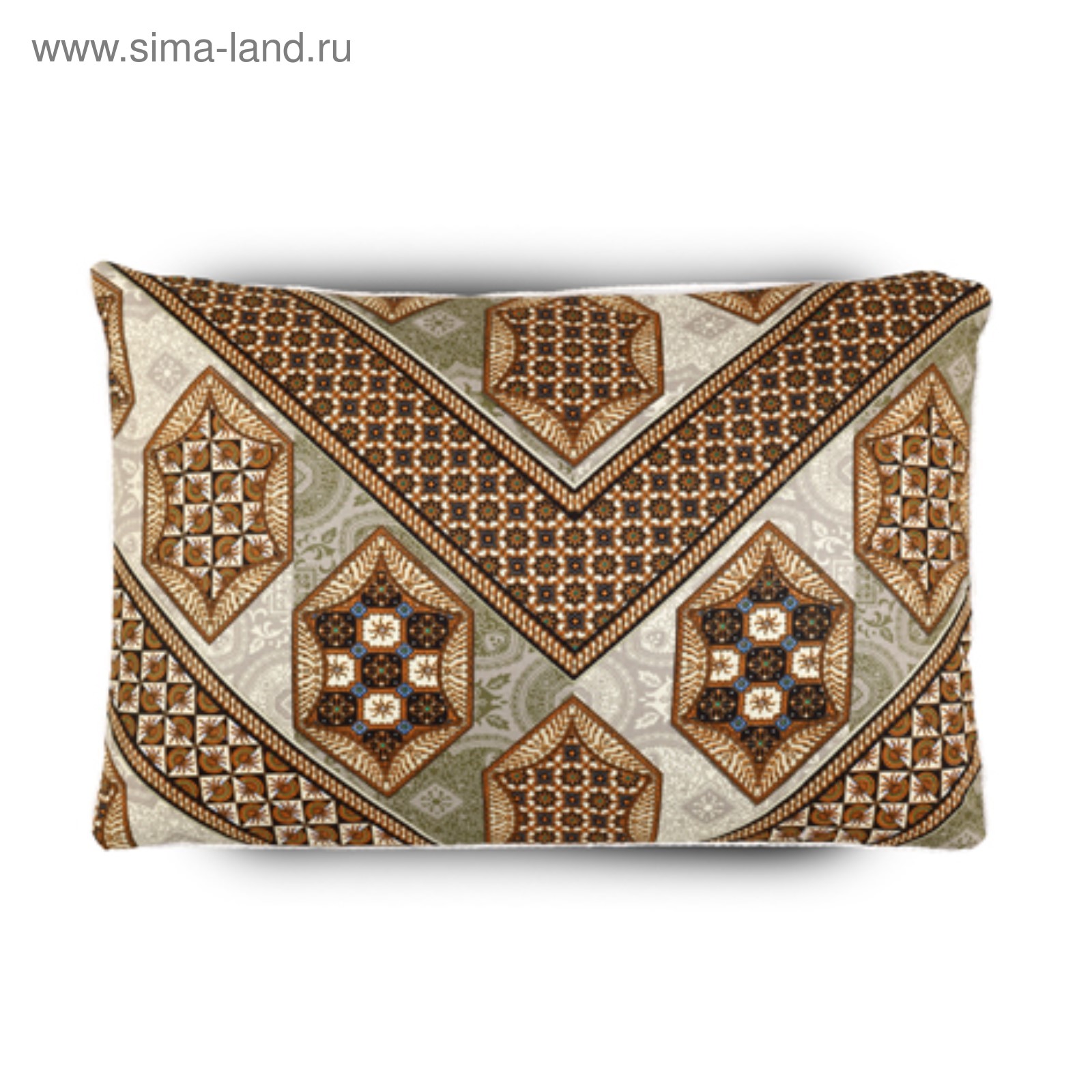 Подушка «Лузга Гречихи» 40х60 см, цвет МИКС, п/э 100% (сумка) (4949831 ...