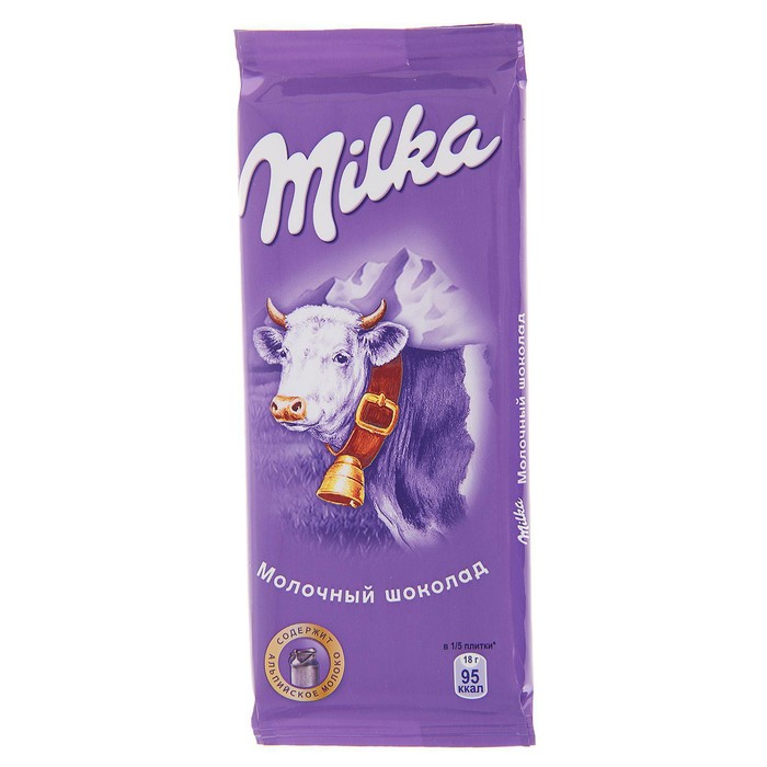 Шоколад молочный Milka, 90 г