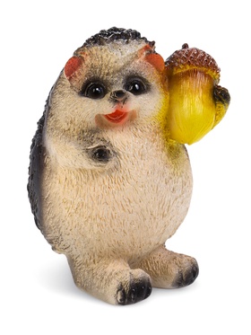 Садовая фигура из гипса «Ёжик с жёлудем», 16 см 4965940